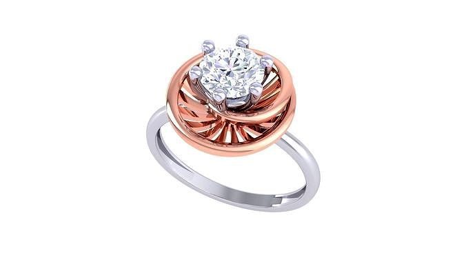 Solatire Rings | 3D