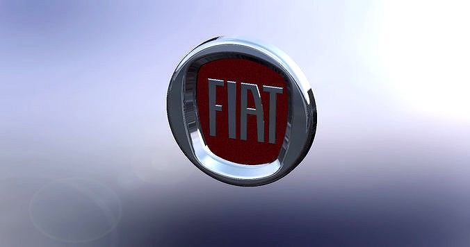 Fiat logotype | 3D