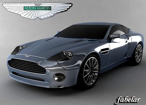 Aston Martin Vanquish S 3D Model