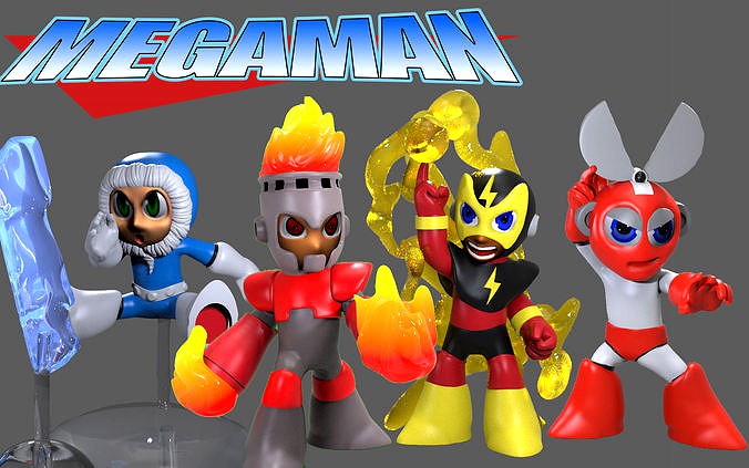 Megaman Pack | 3D