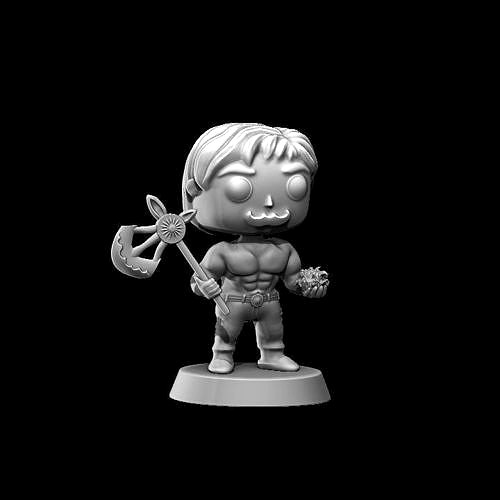 Escanor Funko The Seven Deadly Sins | 3D