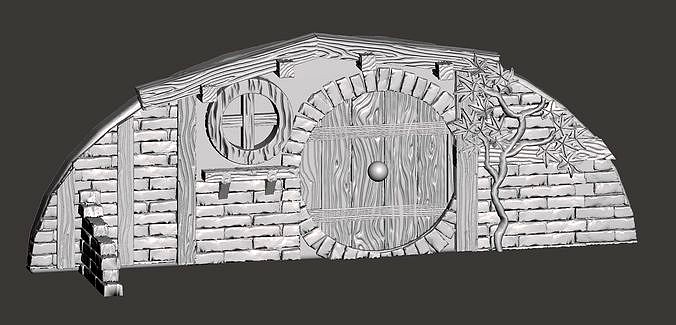 Hobbit House elements | 3D
