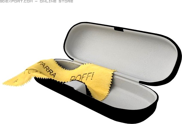 Spectacle case 3D Model