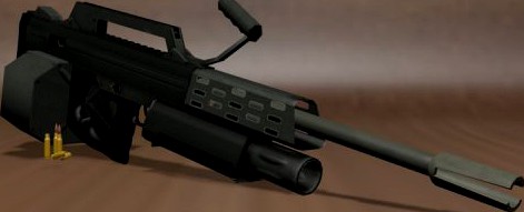 MultiPurpose Assault Rifle 3D Model