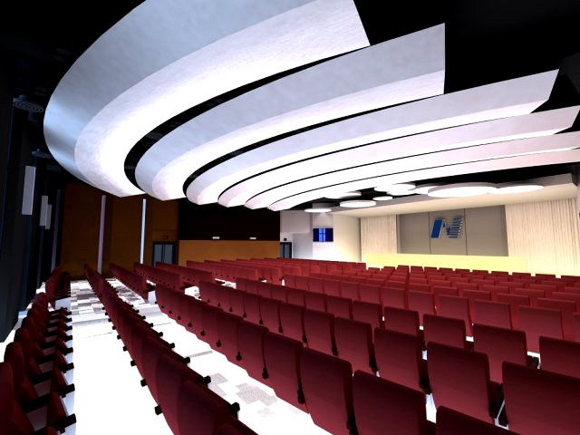 Auditorium room 007 3D Model