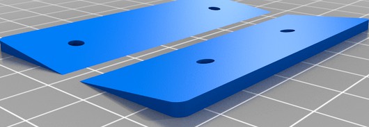 T-Rex 700 Ski / Skid adapter to make them level