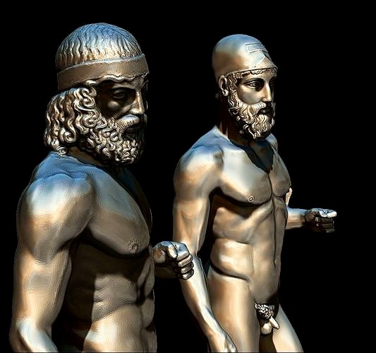 riace bronze warrior | 3D