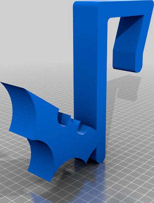 Batarang Coat Hanger for Cubical