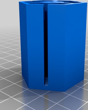 Christmas Tree Base (Hexagon) with SCAD