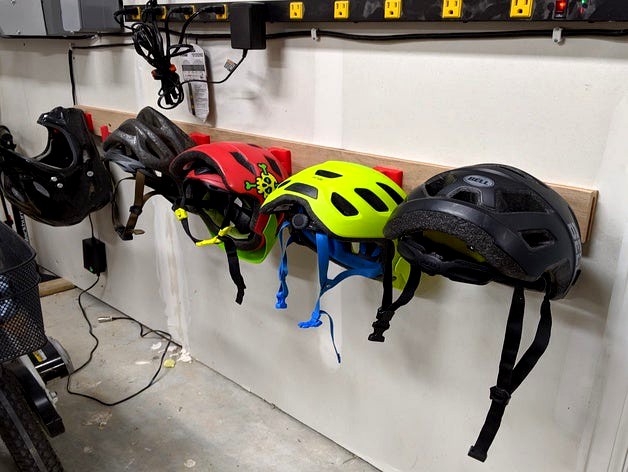 Bike Helmet Utility Hook