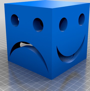 Smile/Frown anamorphic model