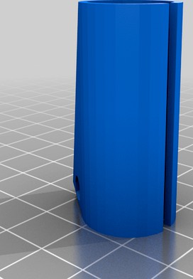 Chapstick Clamp Keychain