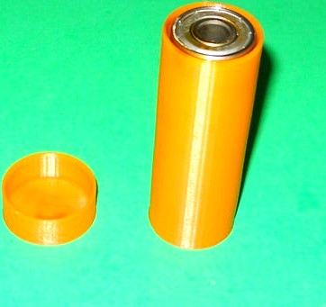 Bearing containers of various sizes