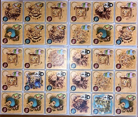 Five tribes Tile Grid