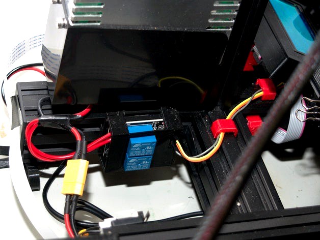 Slot Rail Relay Mount and Cover