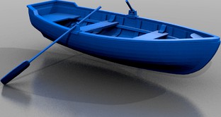 old row boat - gubbins