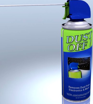Aerosol Duster 3D Model