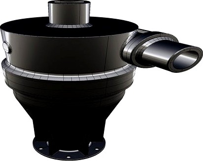 2 IN CYCLONE SEPARATOR - with 40mm adapter