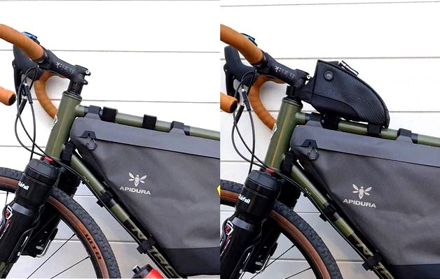 Norco Search XR-S top tube bag anti-roll mount