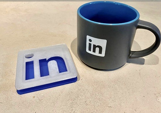 LinkedIn Coaster