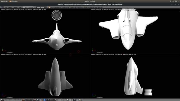 Toy plane - Saab Draken