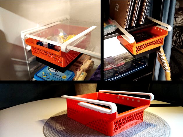 Smart Storage, the slide-out hanging basket