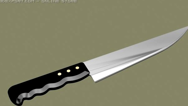 Knife 3D Model