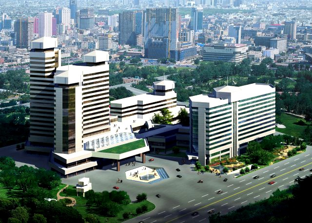 3d building 040 3D Model