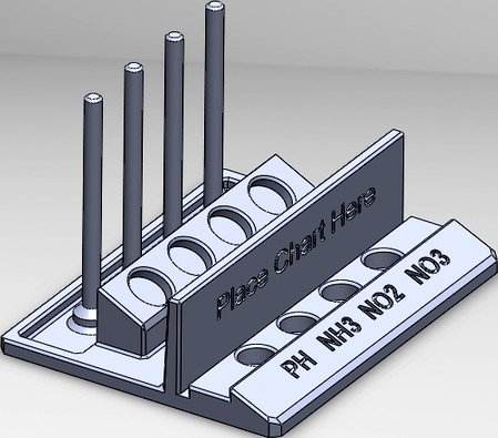 API Master Test Kit Tube Holder