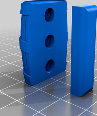 Powder Mage magnetic pin