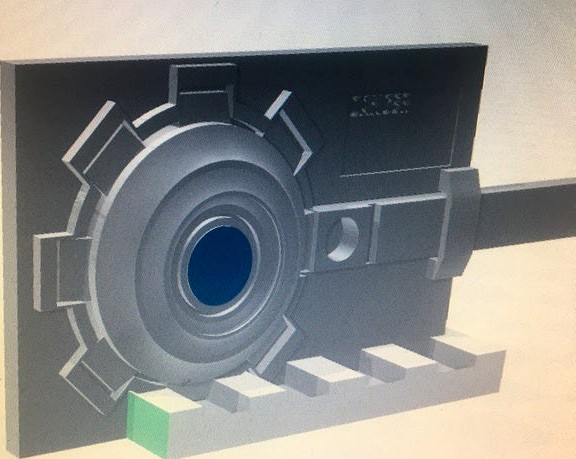 Working Fallout Vault Door (WIP)