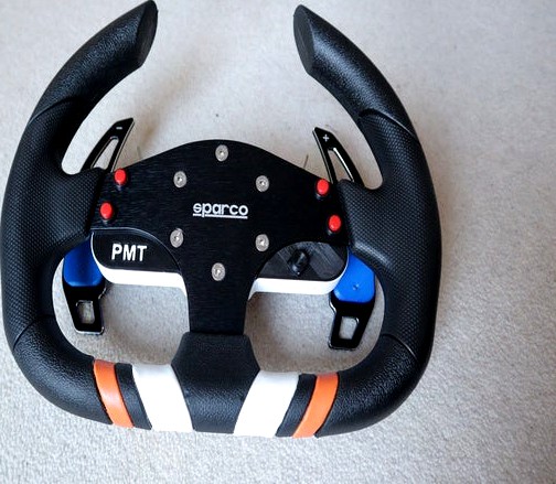 Custom Steering wheel mod for Thrustmaster