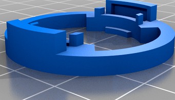 Attack Ring V3 (Beyblade Part)