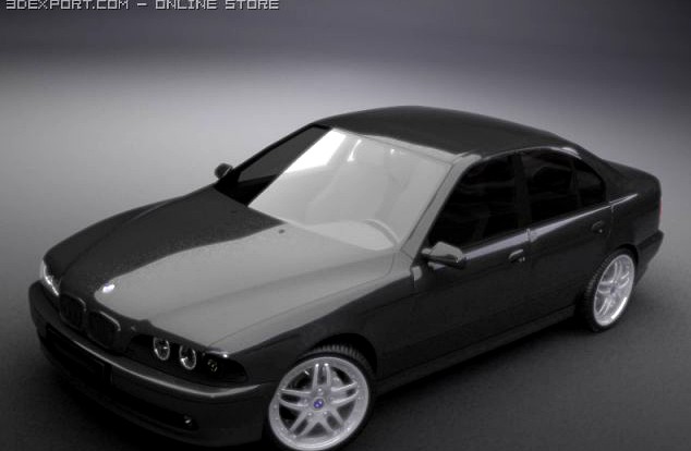 bmw 523i 3D Model