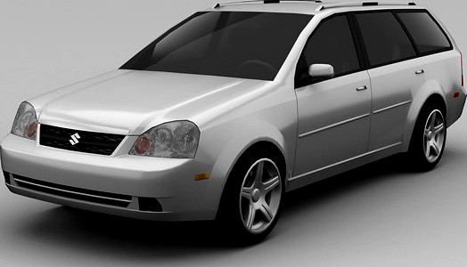 Suzuki Forenza 2008 3D Model