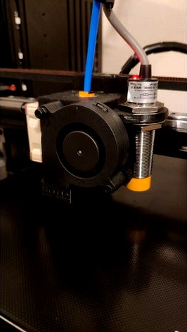 BLV E3D V6 Bowden Extruder mount - 18mm sensor