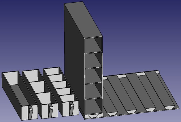 Components Closet 5x5 cases