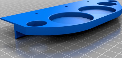 Tool Holder for 5pcs chemical flasks