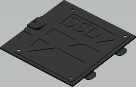 Coolermaster SSD mount