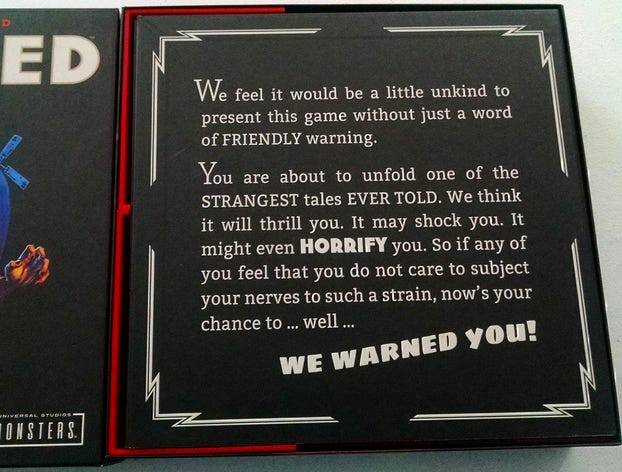 Horrified Insert