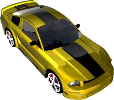 Mustang GT 3D Model