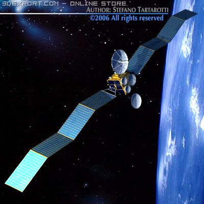 Satellite 3D Model