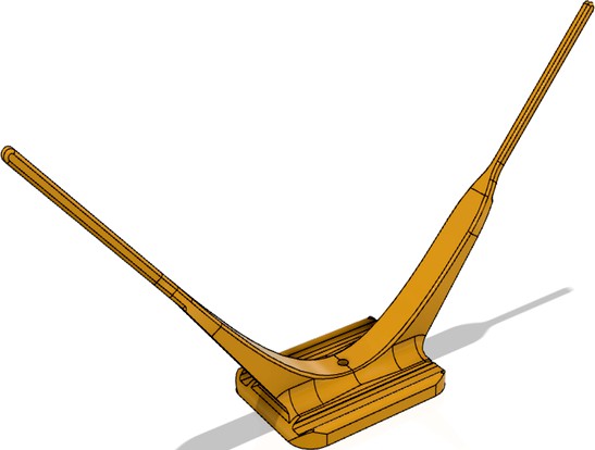 Rc Heli antena holder