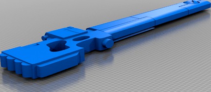 Warhammer 40k Tau Firewarrior Pulse Rifle (Cosplay)