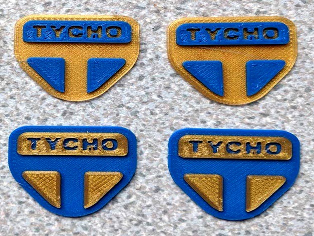 Tycho Logo (from The Expanse) Plectrums