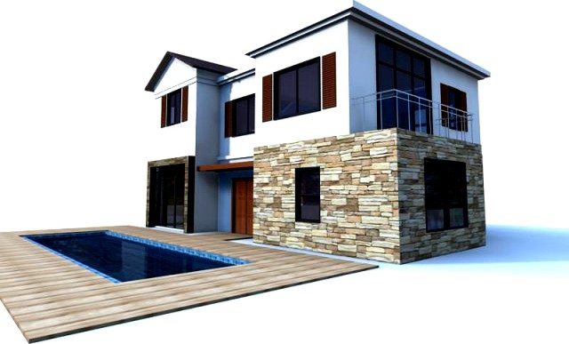 Villa 037 3D Model