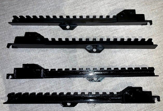 Nerf Rival Zeus Picatinny Rail