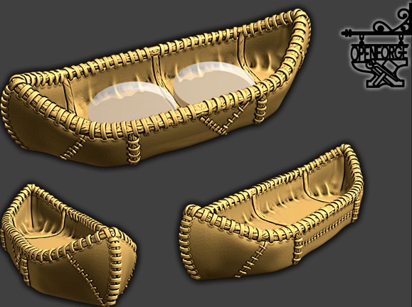 OpenForge - Leather/Hide Canoe