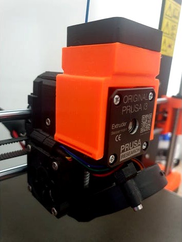 extruder motor heatsink for prusa mk3s