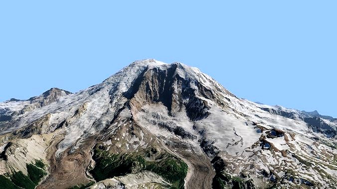 Volcano Mountains - Mt Rainier